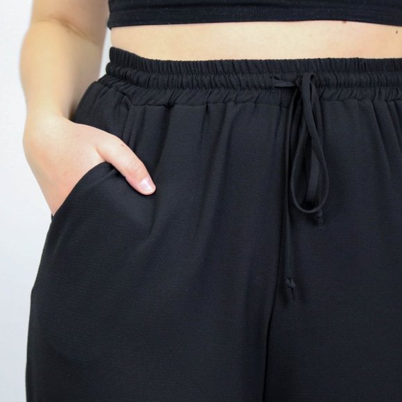 BLX THE LABEL - IBIZA WIDE LEG PANT - Picture 4 of 5